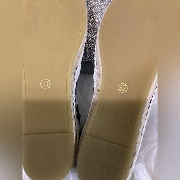 Saint Laurent leather white and black stars size 37 - Picture 6 of 9